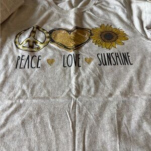 Peace Love Sunshine Kids Shirt